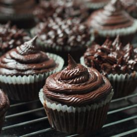 Choco-Nana Nutella Cupcakes