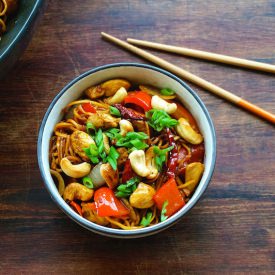 Kung Pao Noodles With Chicken