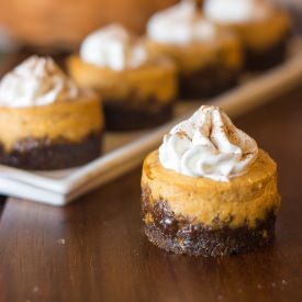 Mini Pumpkin Cheesecake