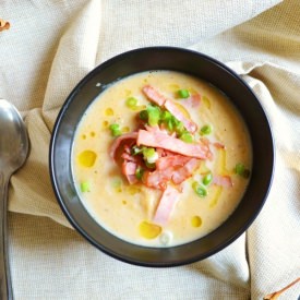 Rutabaga and Leek Soup