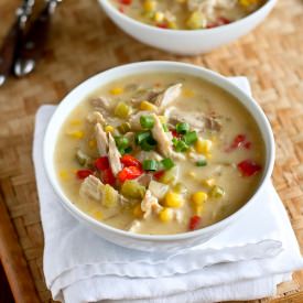 Light Turkey & Corn Chowder