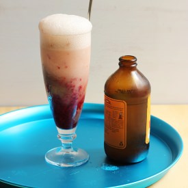 Raspberry & Ginger Ice Cream Float