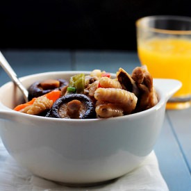 Braised Chicken with Dried Mushroom