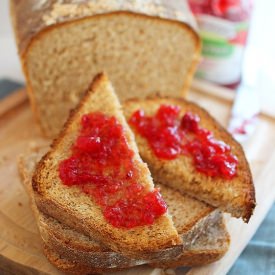 Whole Wheat Honey Oatmeal Bread