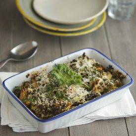 Cauliflower and Kale Casserole