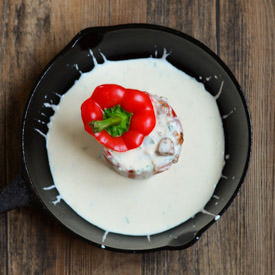 Red Pepper with Italian Sausage