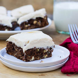 Gingerbread Brownies