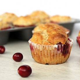 Cranberry Cobbler Muffins