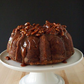 Caramel Apple Bundt Cake