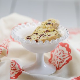 Cranberry Pistachio Biscotti