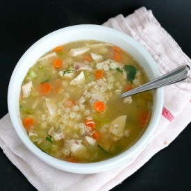 Chicken and Stars Soup