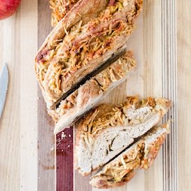 Twisted Cinnamon Apple Bread