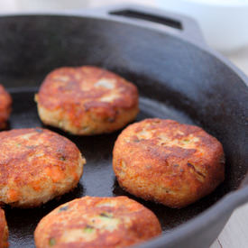 Potato Salmon Cakes