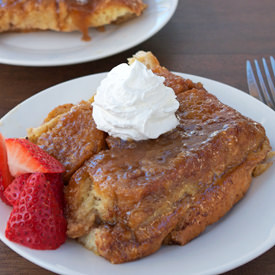 Overnight Caramel French Toast