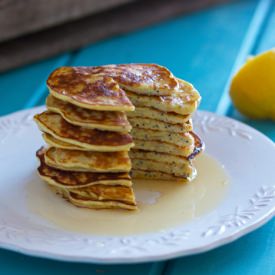 Lemon Poppy Seed Pancakes