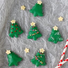 Peanut Butter Christmas Trees