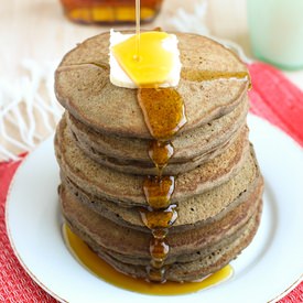 Buckwheat Gingerbread Pancakes