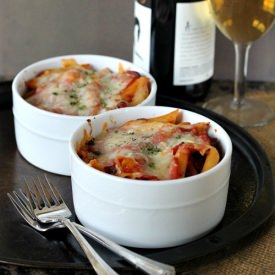Baked Sausage Pepperoni Penne
