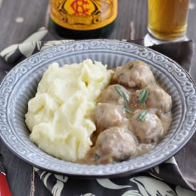 Meat Balls with Geuze