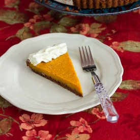 Pumpkin Mascarpone Cheesecake Tart