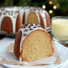 Eggnog Cake