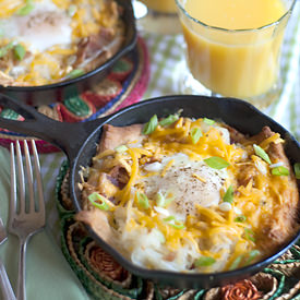 Crescent Rolls Breakfast Stacks