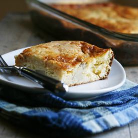 Cheesy Roast Beef Hash Egg Bake