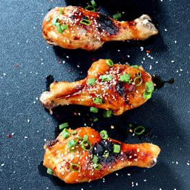 Korean Glazed Chicken Drumsticks