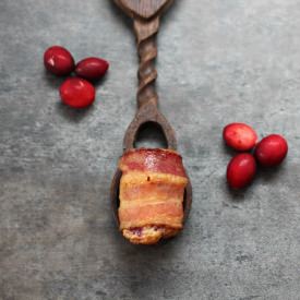 Cranberries ‘N Cream Bacon Bites