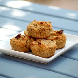 Banana Almond Meal Muffins