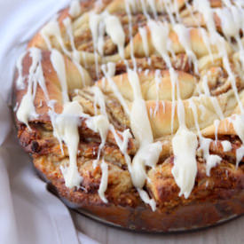 Apple Pecan Cinnamon Rolls