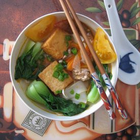 Fish Tofu Rice Noodle Soup