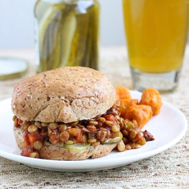 Vegan Lentil Sloppy Joes