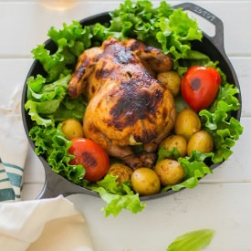 Stuffed Roasted Chicken/Cornish hen