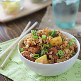 Pineapple Pork Fried Rice