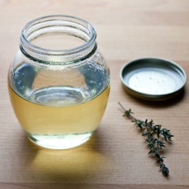 Thyme simple syrup
