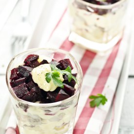 Herring Salad with Roasted Beets
