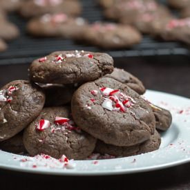 Peppermint Bark Cookies