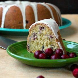 Cranberry Orange Pound Cake