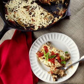 Vegan Skillet Eggplant Lasagna