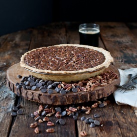 Chocolate Porter Pecan Pie
