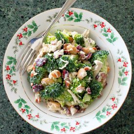 Holiday Turkey Broccoli Salad