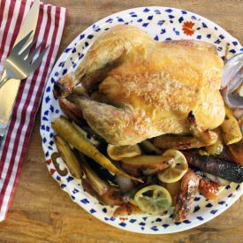 Whole Roast Chicken Dinner