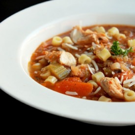 Spicy Italian Chicken Noodle Soup