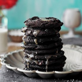 Salted Caramel Chocolate Cookies