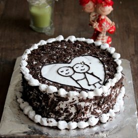 Chocolate Couple Cake