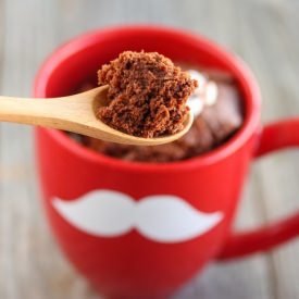 Peppermint Chocolate Mug Cake