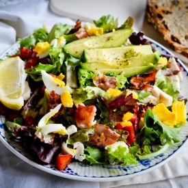 Mixed Salad with Roast Chicken