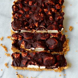 No-Bake Peanut Butter S’mores Tart