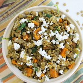 Lentil and Sweet Potato Salad